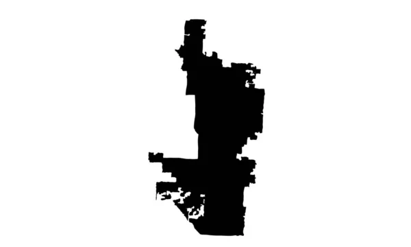 Stadtplan Von Phoenix Arizona — Stockvektor