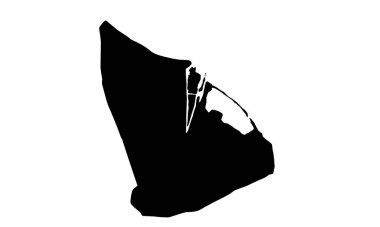 Mısır 'da Bursaid şehir haritası silueti