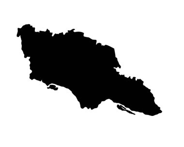 Çin 'de Nantong şehir haritası silueti