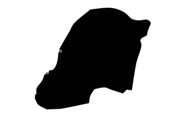 Pakistan 'da Multan şehir haritası silueti