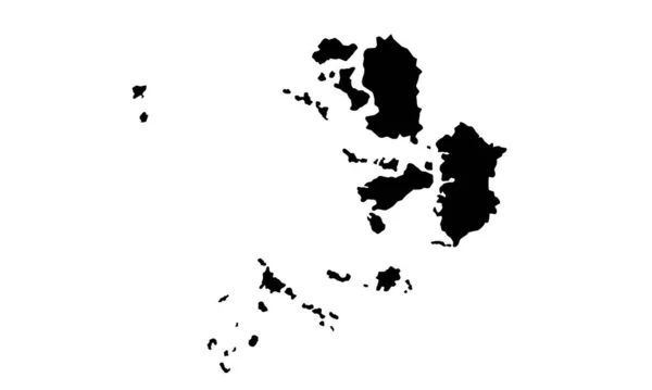 Silhueta Mapa Cidade Incheon Coreia Sul —  Vetores de Stock