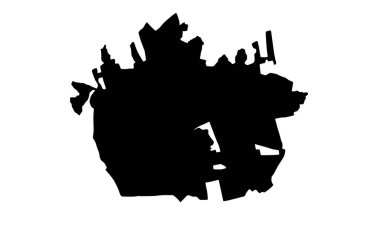 Kentucky 'deki Shepherdsville şehrinin siluet haritası.