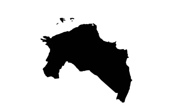 Silhueta Mapa Cidade Groningen Nos Países Baixos — Vetor de Stock