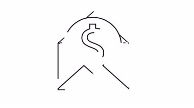 Açık zarf üzerinde dolar işareti olan bir madeni para gösteriyor.