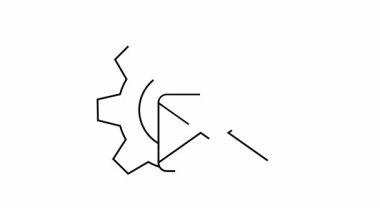 Üstünde bir e-posta zarfı olan bir dişlinin ana hatları