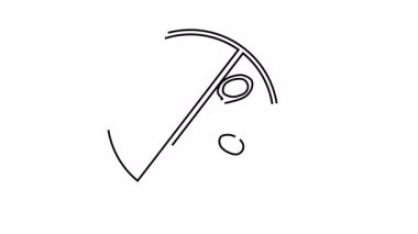 Siyah beyaz makas içinde çapraz çapraz çember güvenlik bağlamında makas kesme anlamına gelir