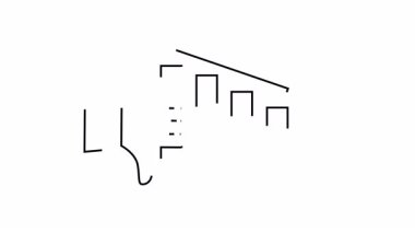 Baş parmaklar aşağı işareti ve alçalan ok yakınındaki bir aşağı doğru çizelge