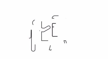 Sunum tahtasında bir dizin simgesini gösteren basit bir satır çizimi