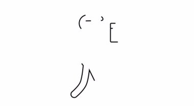 Belge ya da klasör taşıyan bir çöp adam sağa doğru yürüyor