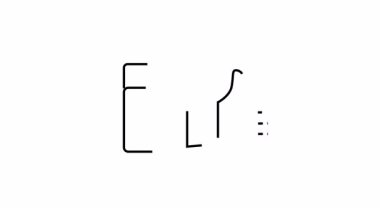 Beyaz arkaplanda onay veren bir dizinin siyah taslağı