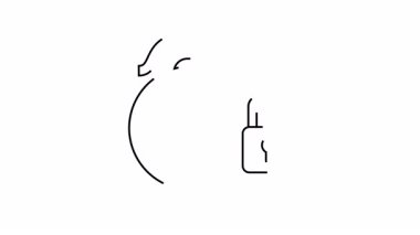 Açık bir kilidin yanındaki bomba anahattı.