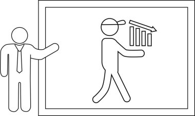 Resim iki şekil grafik ve bir dikdörtgen gösterir