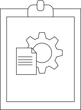 Bir pano bir vites çizgisi yanında satır bir sayfa tutar