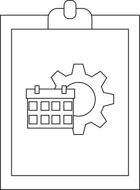 Takvim ve dişliler panoda