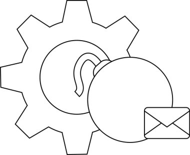 Fitili ve zarflı bir vites bombası teknik temalı bir tasarımla yan yana dizilir.