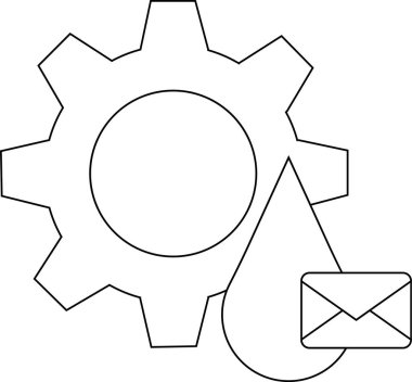 Grafikler vites, gözyaşı ve zarf gösteriyor.