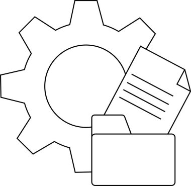 Çizgili bir çizgi dizini ve belgesi grafik gösteriminde gösterilir