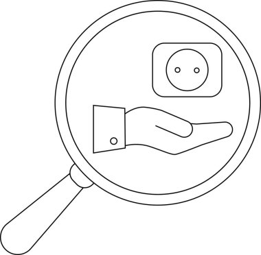 Büyüteç bir çıkış yolu sunan bir eli ortaya çıkarıyor.