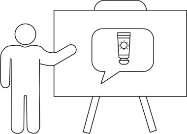 Çizelgeye güneş kremi ile işaret et