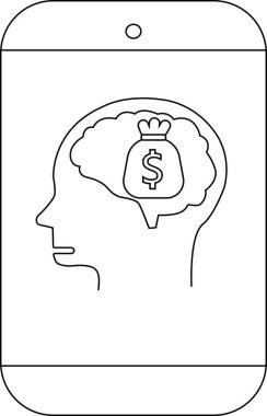 Cep telefonu profili, oyuncak bebek çantasıyla görüntüleniyor