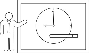 Yanında saat ve sigara olan bir hediye.
