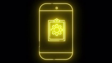 Not defterinde vites simgesini gösteren parlak sarı bir telefon hattı.