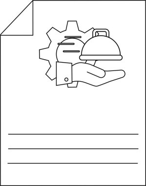 Gıda Hizmeti İşlem Belgesi Simgesi