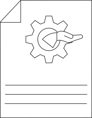 Ayarlar Dosya Belgelendirme Simgesi