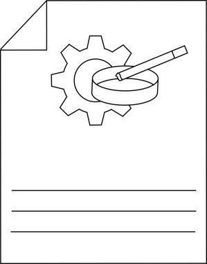 Belge Ayarları Vites Yükseltme Cam Dış Hattı Simgesi