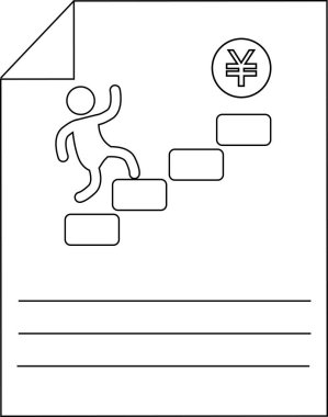 Maddi İlerleme Simgesi Para Birimi Hedefine Doğru Tırmanıyor