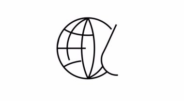 Çevresel Bilinç İçin Küresel Su Kaynakları Simgesi