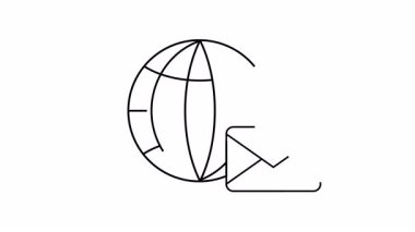 Küre ve Zarf Simgesi ile Küresel İletişim Kavramı