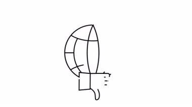 Küresel hoşnutsuzluğun sembolü: Dünya illüstrasyonunda başparmaklar.