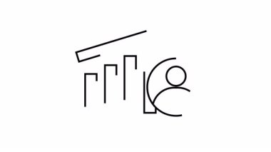 İş Başarı Görselleştirmesi için Kullanıcı Simgesi ile Büyüme Çizelgesi