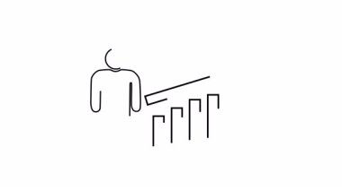 Grafik Simgesi ile İş Büyümesi ve Başarı Sunumu