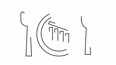 Gıda ve ekonomik büyüme sembolü, azalan gıda eğilimlerini temsil ediyor.