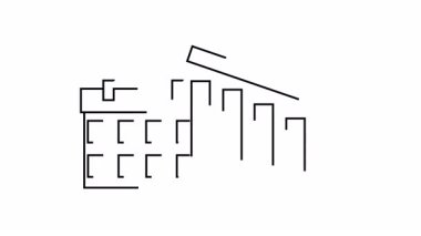 Veri Analizi İllüstrasyonu: Aşağı Doğru Eğilimli Takvim ve Grafik