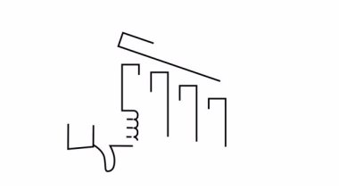 İş Performansında Olumsuz Trend Grafik ve Başparmaklar Aşağı