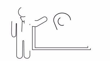 Konum Pin Grafiğiyle İş Sunumu Konsepti