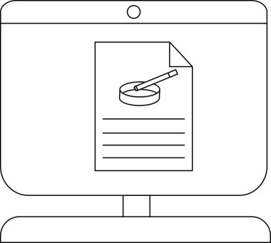 Kalem ve not defteriyle dijital tablet üzerinde yaratıcı not alma.