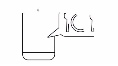 Akıllı telefon, içinde çatal tabak ve kaşık olan bir konuşma balonu yayar.