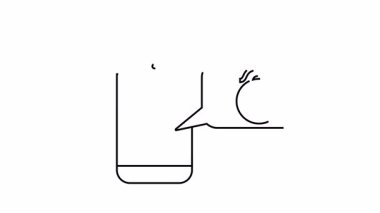 Bir bomba tasvir eden konuşma balonlu bir telefon.