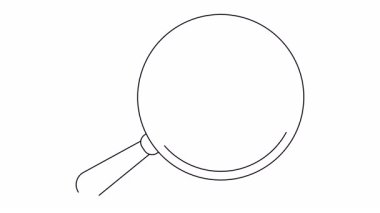 Büyüteç altında görülen kırık bir anahtar.