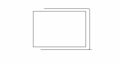 Ekranda bir dizin simgesi gösterilen dizüstü bilgisayarın ana hatları