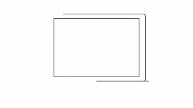 Güvenliği simgeleyen bir kalkanı gösteren bir dizüstü bilgisayarın taslağı