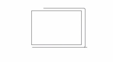 Ekranında fiyat etiketini gösteren bir dizüstü bilgisayarın taslağı