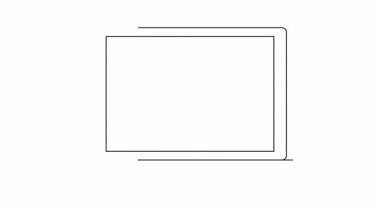 Bir dizüstü bilgisayar, saati yaklaşık 900 olarak gösteren bir saat gösteriyor.