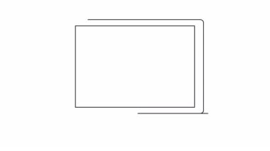 Bir dizüstü bilgisayar ekranında kalp şeklini gösterir