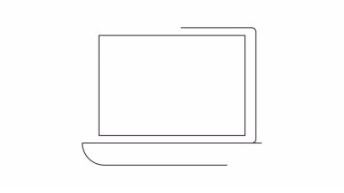 Kalbi okla delinmiş bir dizüstü bilgisayar.