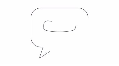 Konuşma balonunda sosis